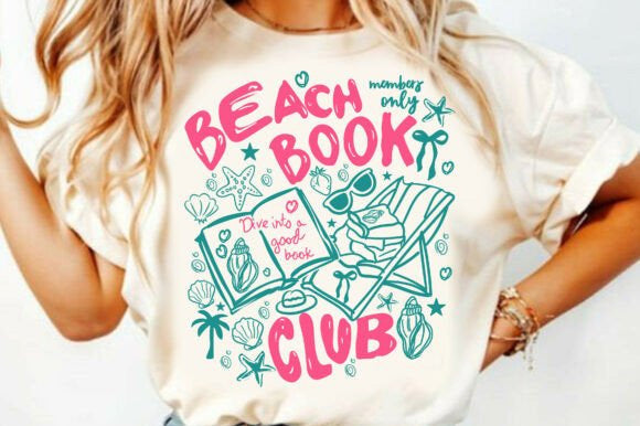 Beach Book Club Graphic Tee product image 1
