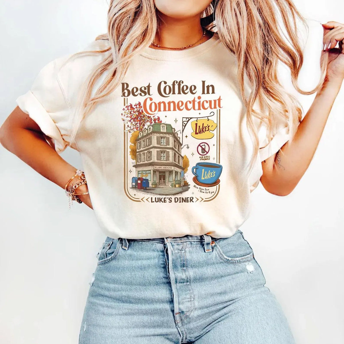 Best Coffee in Connecticut Graphic Tee product image 1
