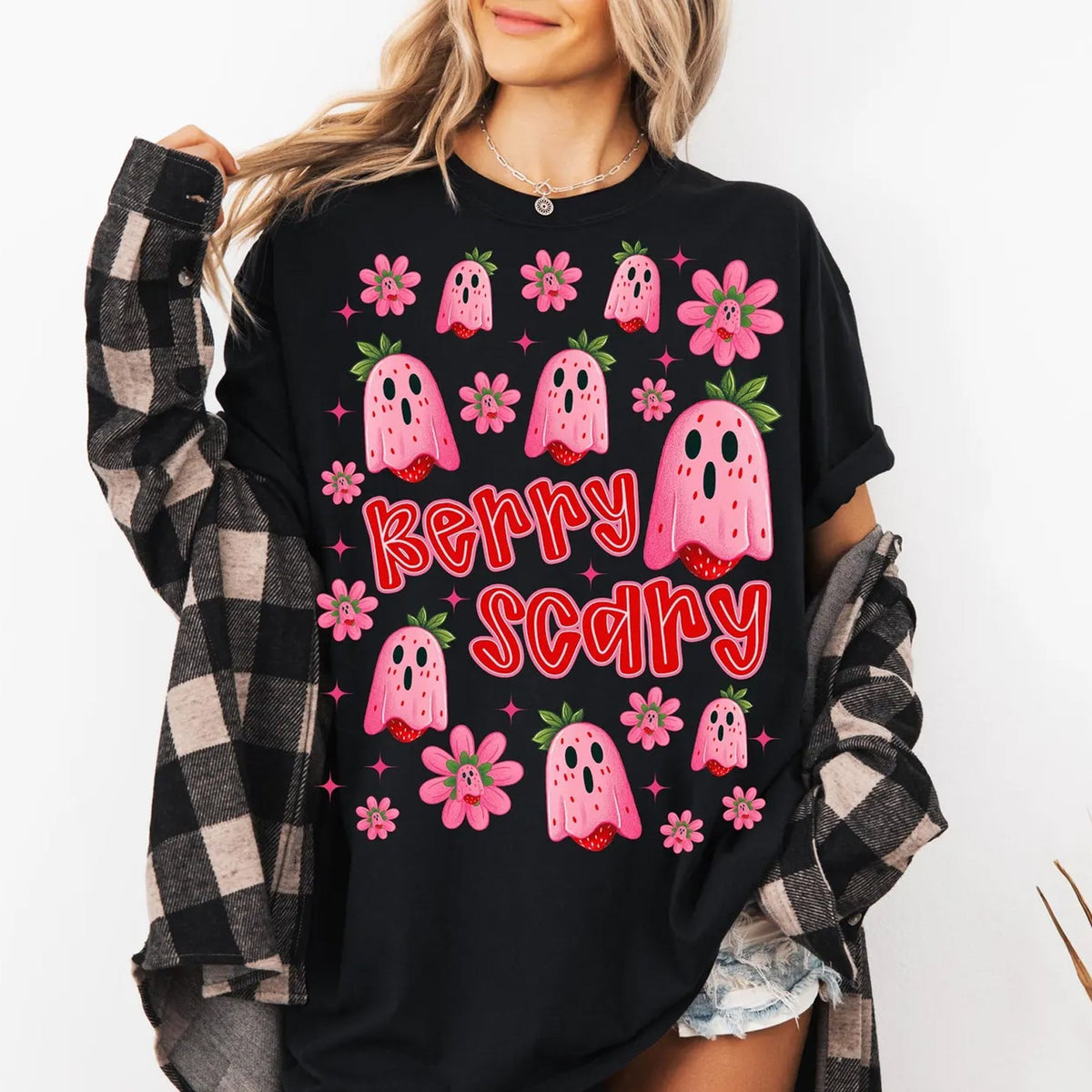 Berry Scary Graphic Tee product image 1