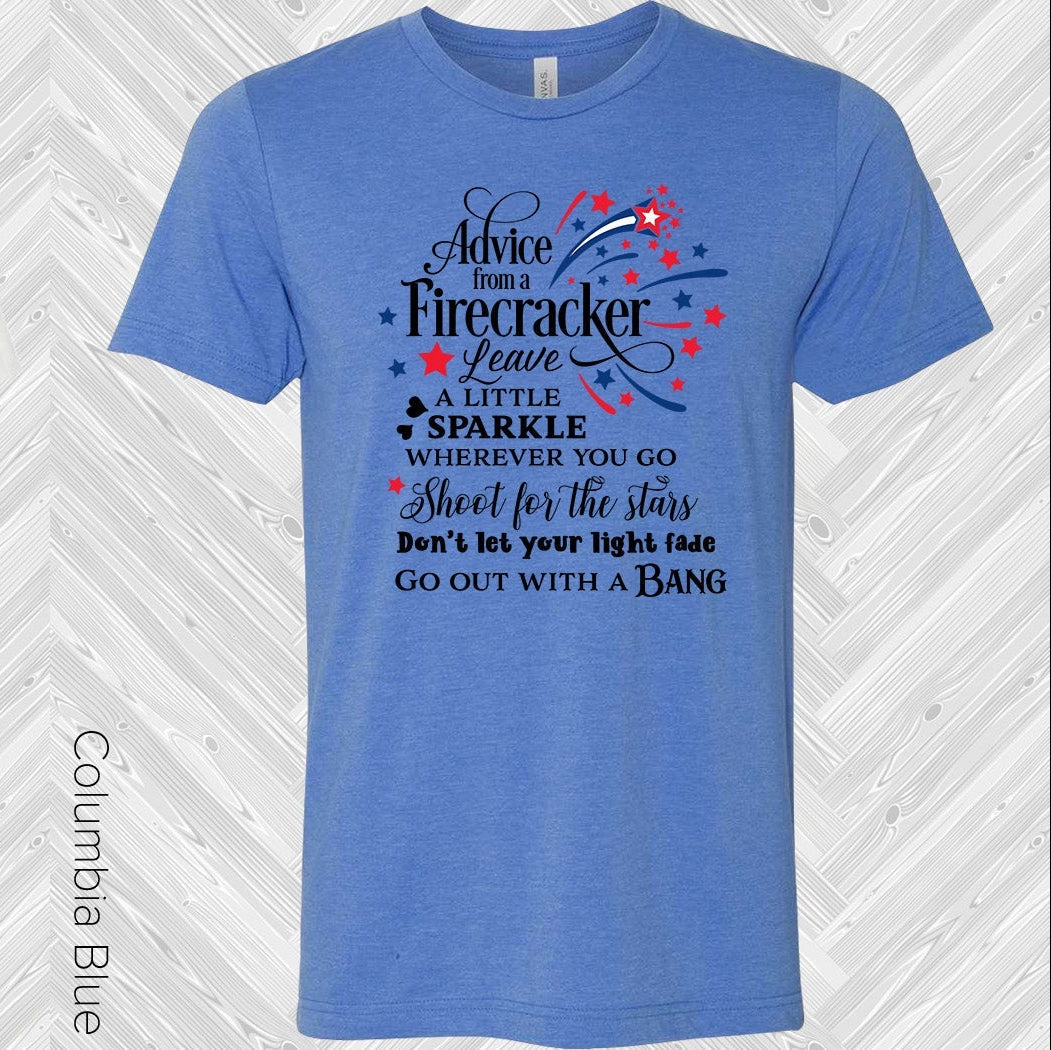Advice From a Firecracker Graphic Tee product image 1